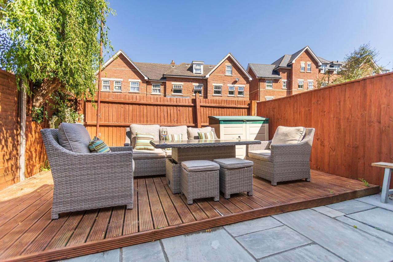 Modern 3 Bed, Heart Of Ashley Cross, 5 Mins To Sandbanks Poole Exterior foto